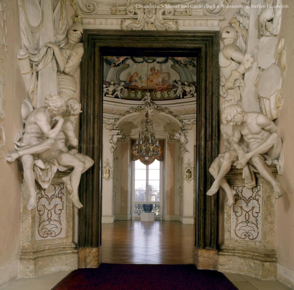 leMaestroお勧め城内撮影ルートヴィヒスブルク城の旧館公爵夫人の部屋