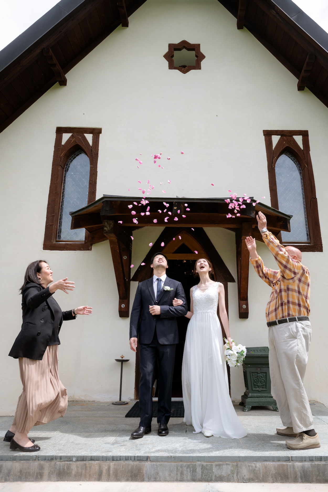 Wedding photo shoot on Riffelalp, Zermatt