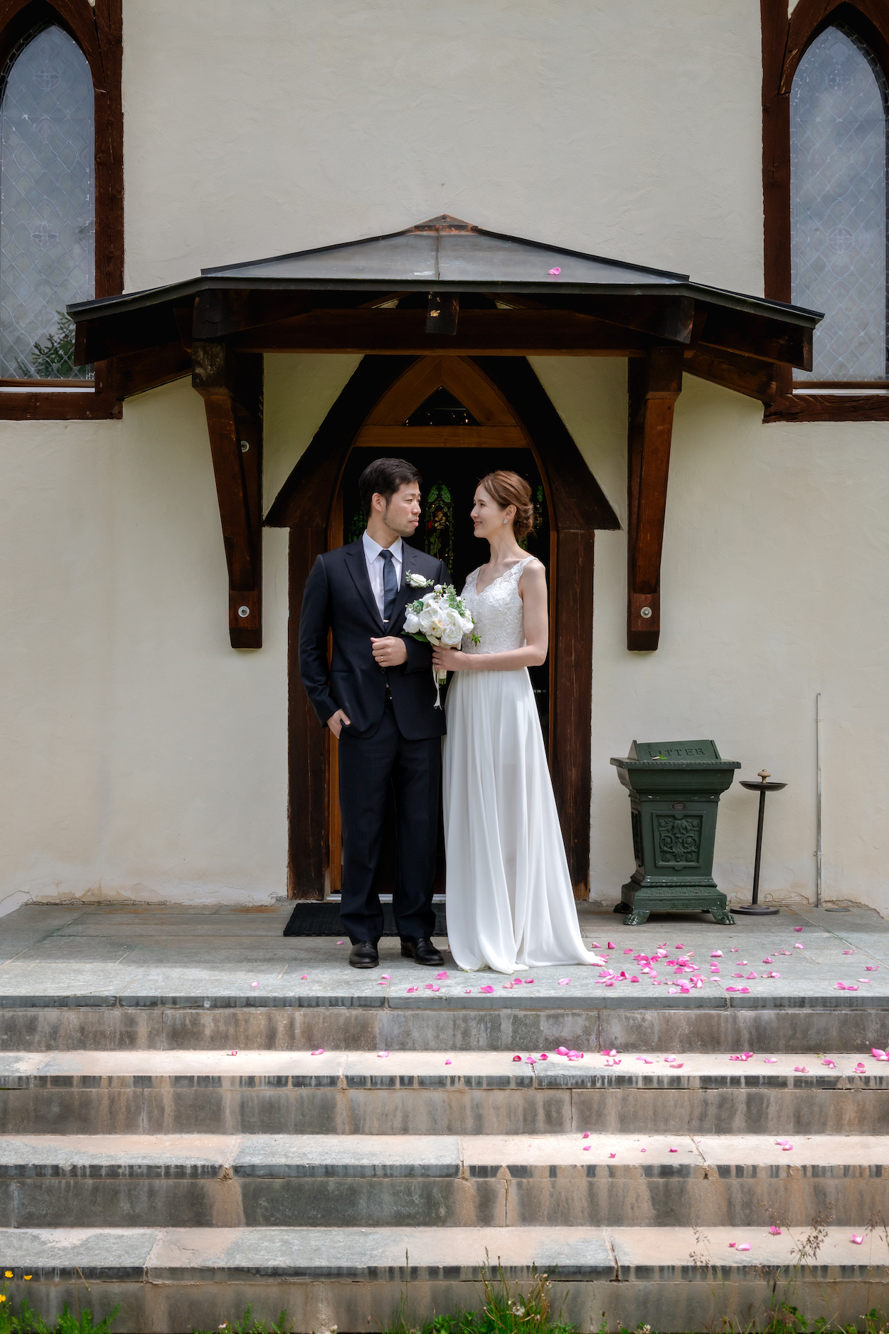 Wedding photo shoot on Riffelalp, Zermatt