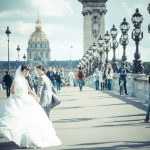 Wedding Ceremony at American Church in Paris, France