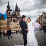 Wedding Ceremony at St. Nicholas Church in Prague, Czech